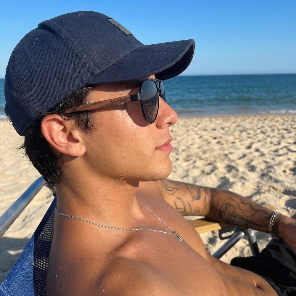 Gafas de Sol de Madera Feler 2803-11 Unisex Talla 54 mm 5/6