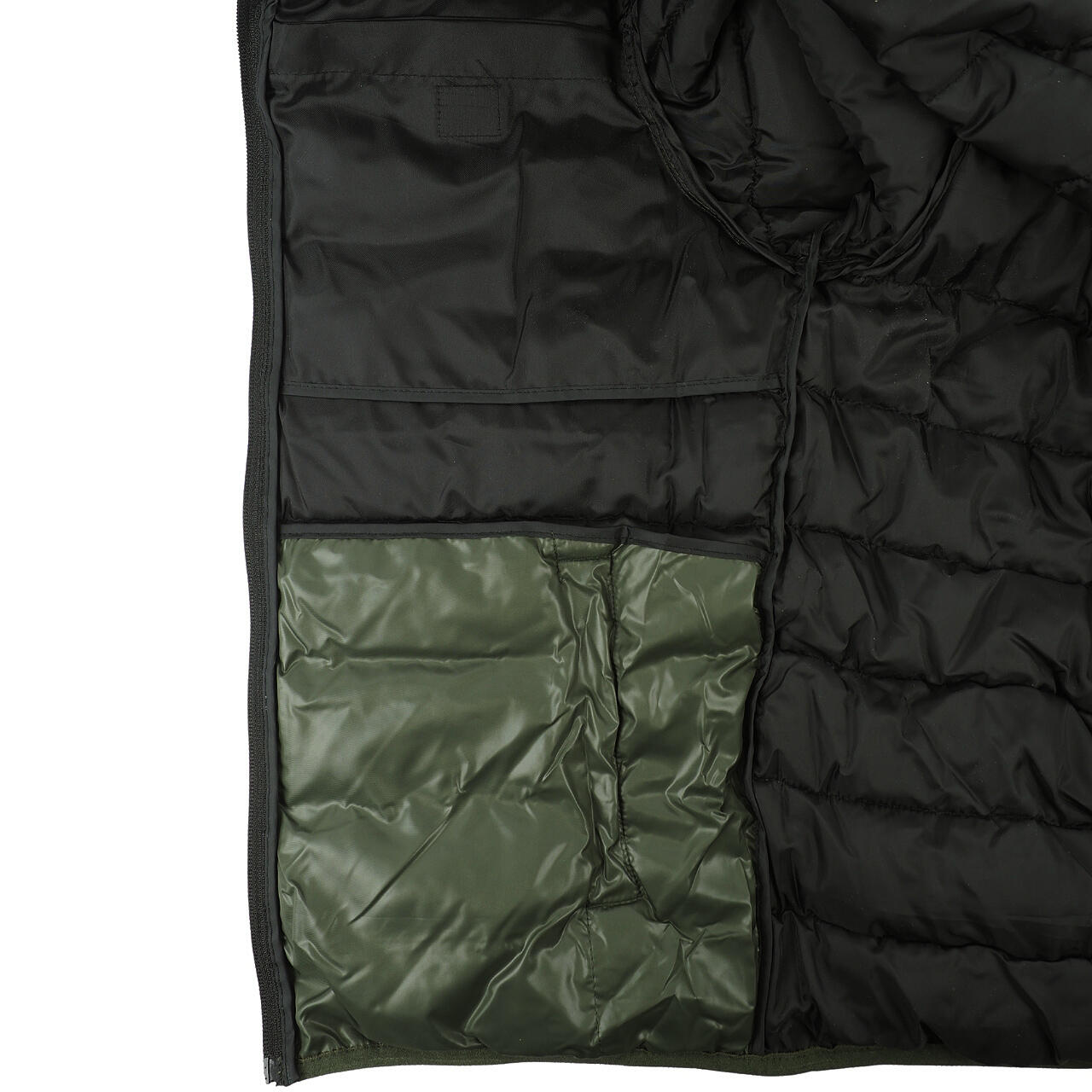 GIUBBINO uomo givova verde militare/nero 3/4