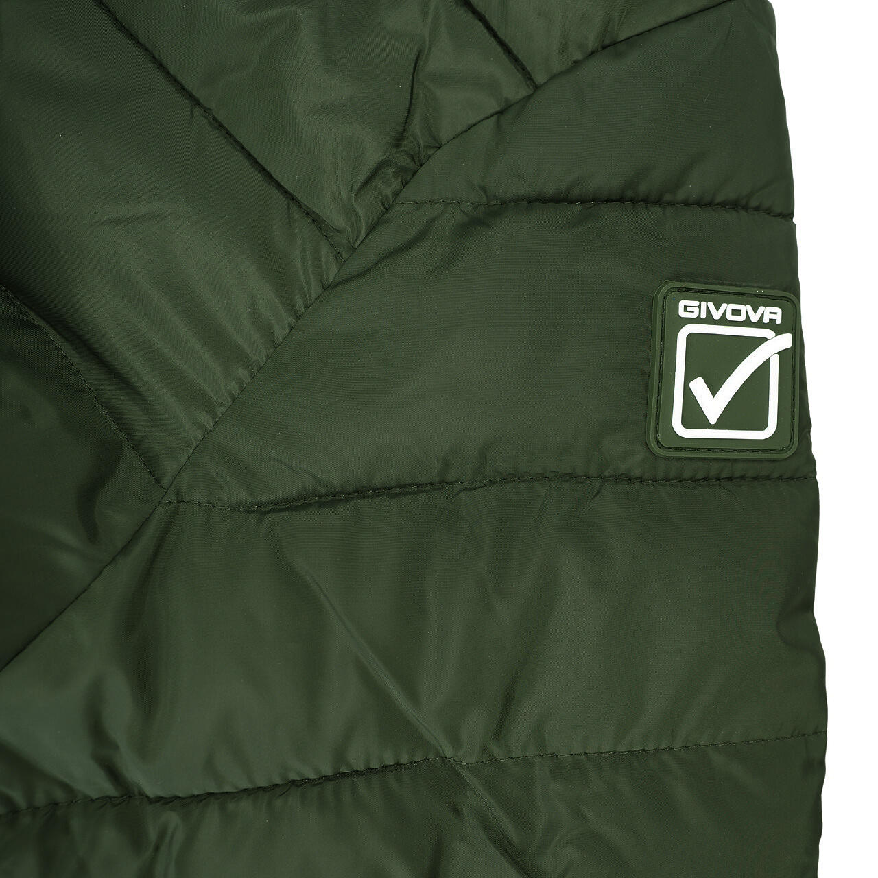 GIUBBINO uomo givova verde militare/nero 4/4