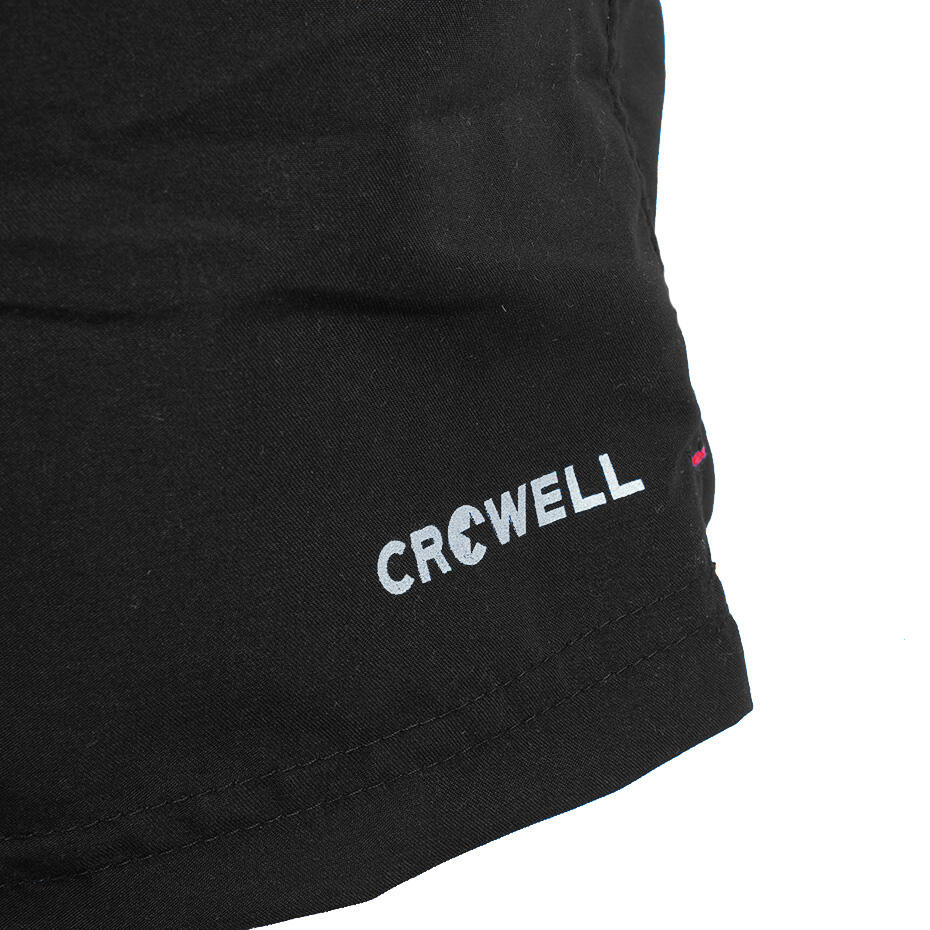 Costume da bagno Crowell uomo 4XL nero con dettagli rossi 6/6