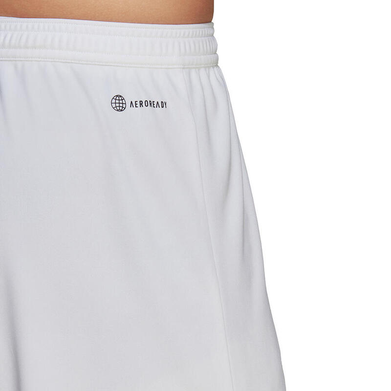 Șort Fotbal ADIDAS Entrada Alb Bărbați