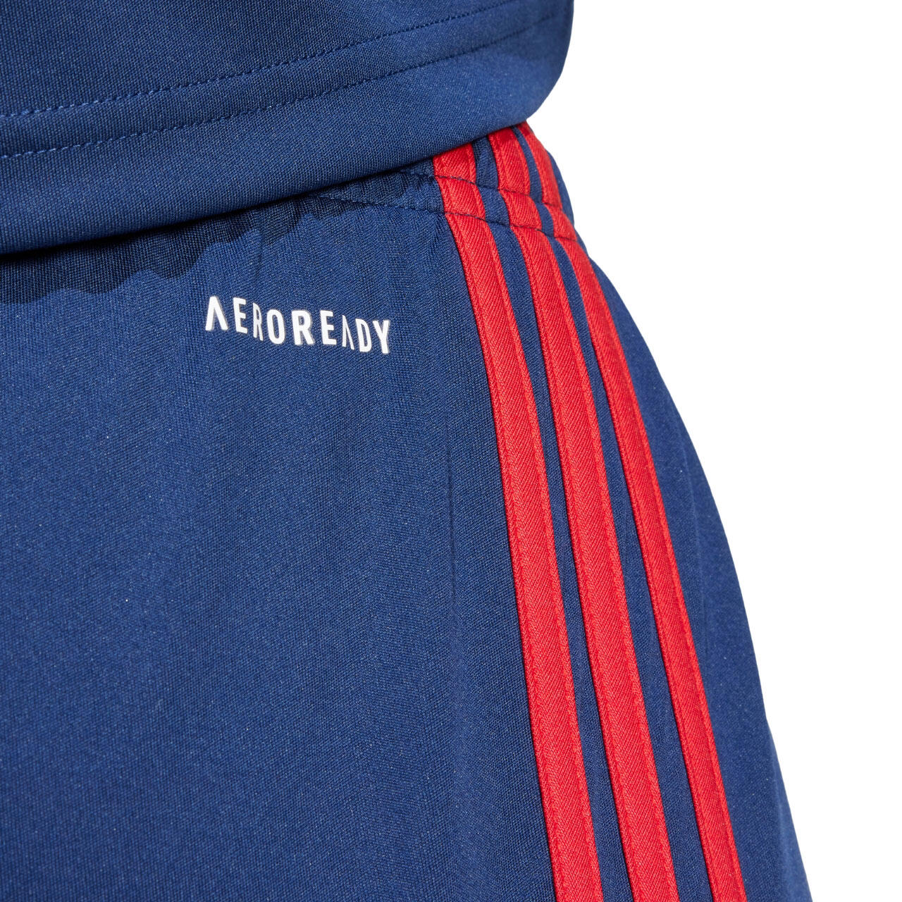 PANTALONCINO da calcio uomo adidas blu/rosso 5/6