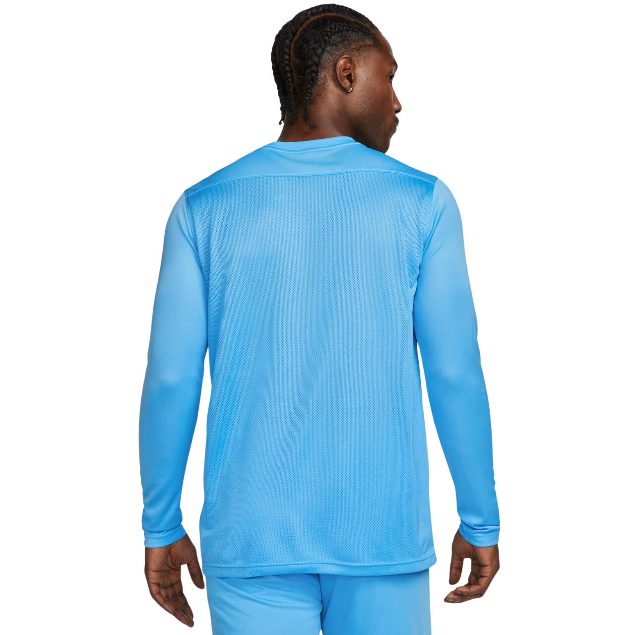 T-shirt manches longues Nike bleu clair pour entraînement 4/6