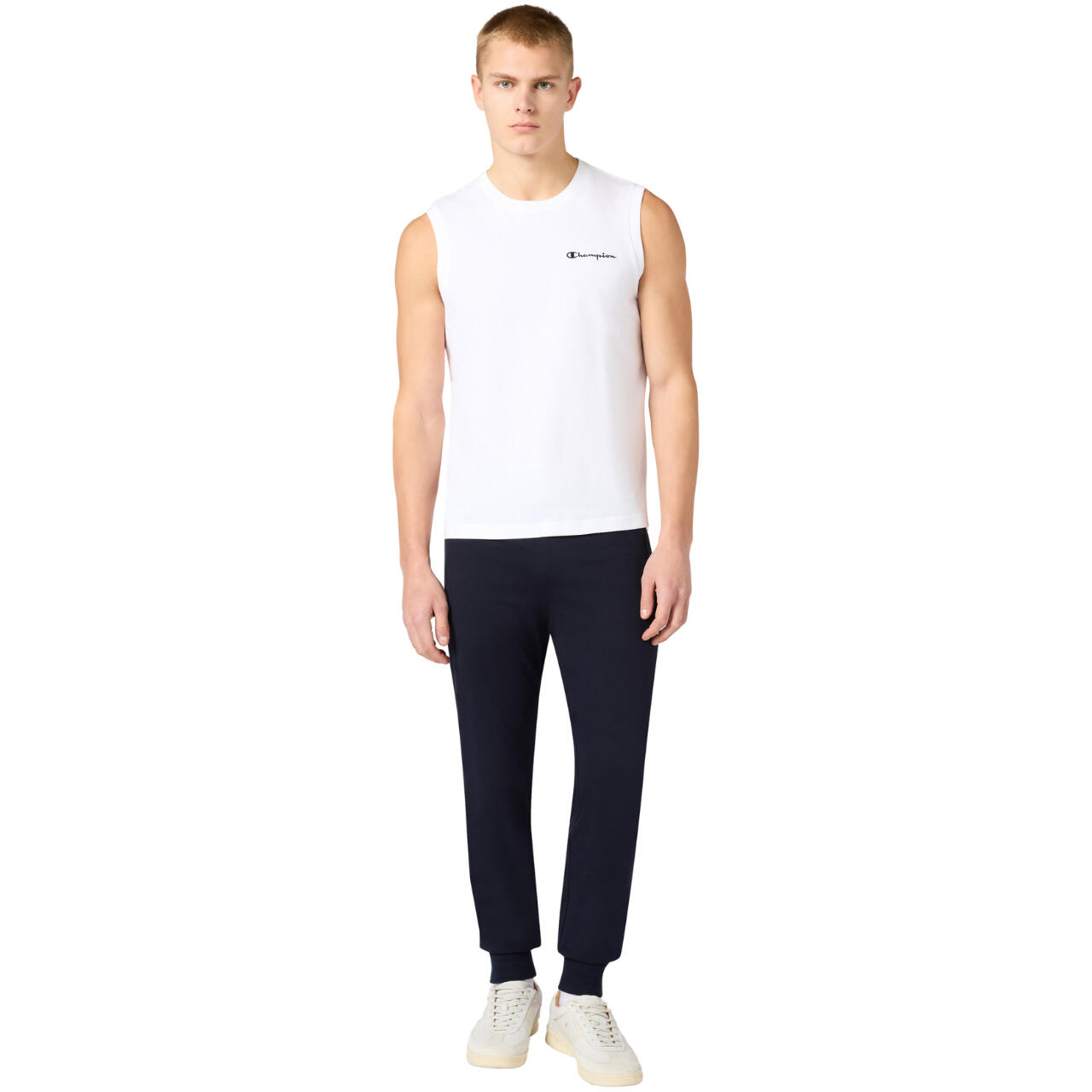 Champion Rib Cuff Pants Homme - Pantalon sport avec bords-côtes et cordon 5/5