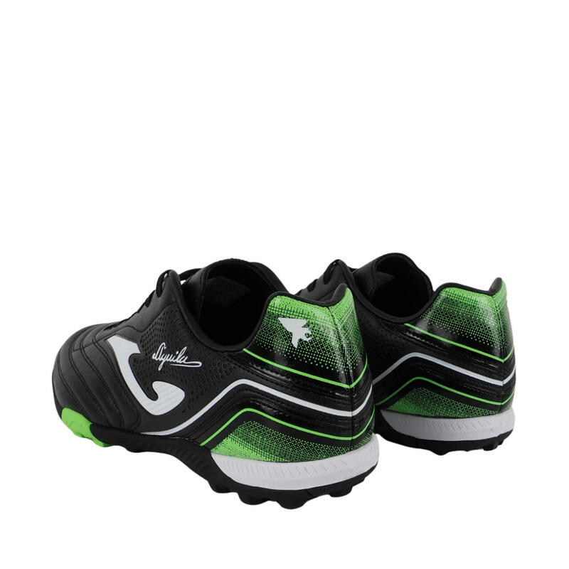 Ghete fotbal Joma Aguila 2501 Black Green Fluorescent TF