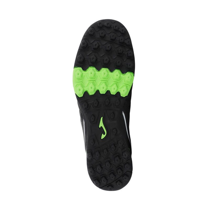 Ghete fotbal Joma Aguila 2501 Black Green Fluorescent TF