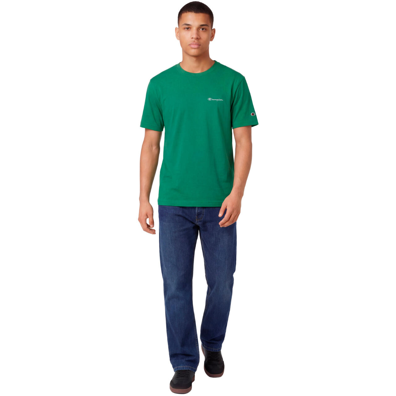 Champion SS T-Shirt für Herren - kurzärmelig, Standardlänge 5/5