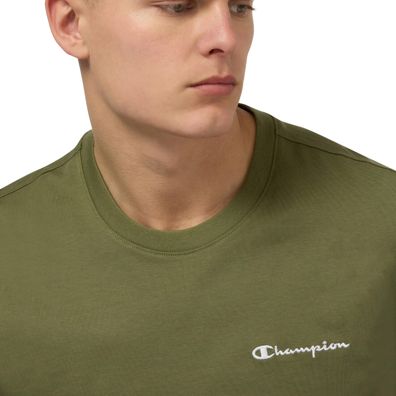 Champion SS T-Shirt für Herren - kurzärmelig, Standardlänge 4/5