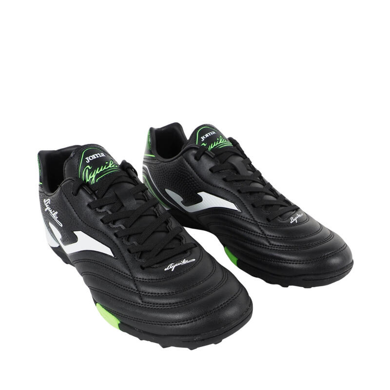 Ghete fotbal Joma Aguila 2501 Black Green Fluorescent TF