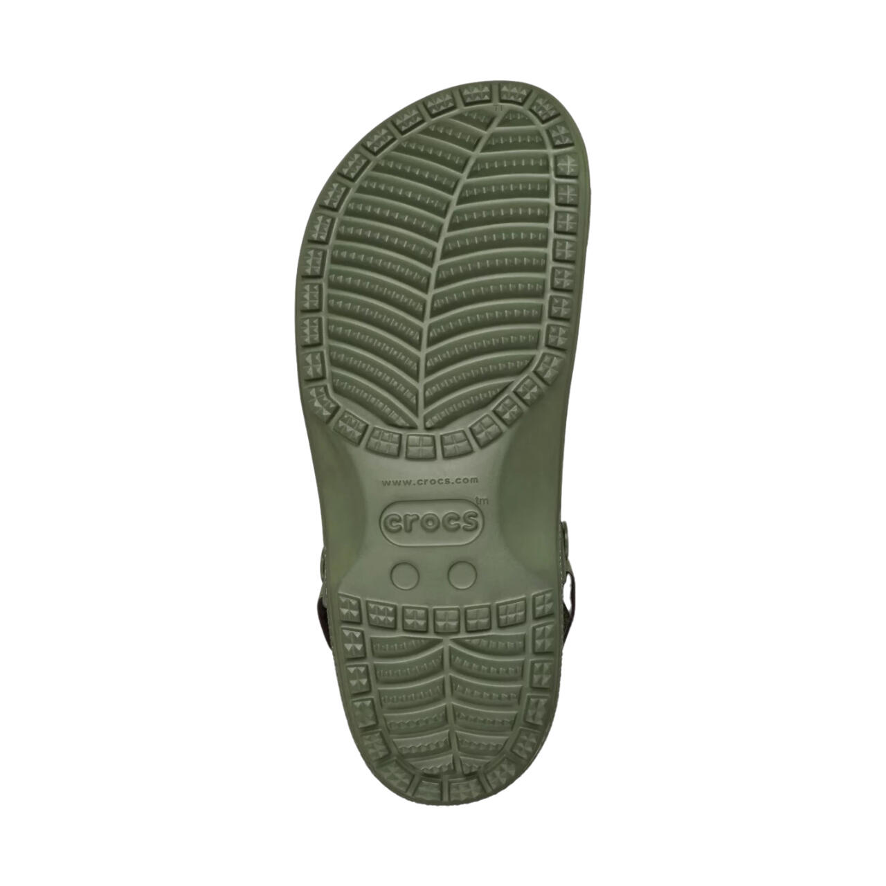 Claquettes Crocs Modèle Yukon Vista Ii Lr Clog M Couleur Vert 6/6