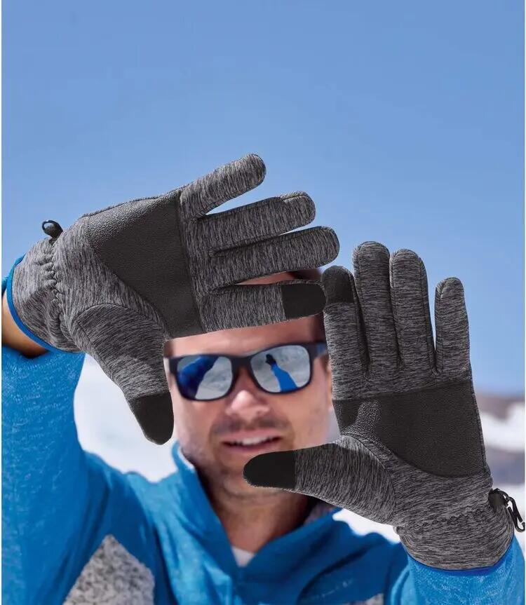 Handschuhe für Touchscreens mit Fleecefutter 2/6