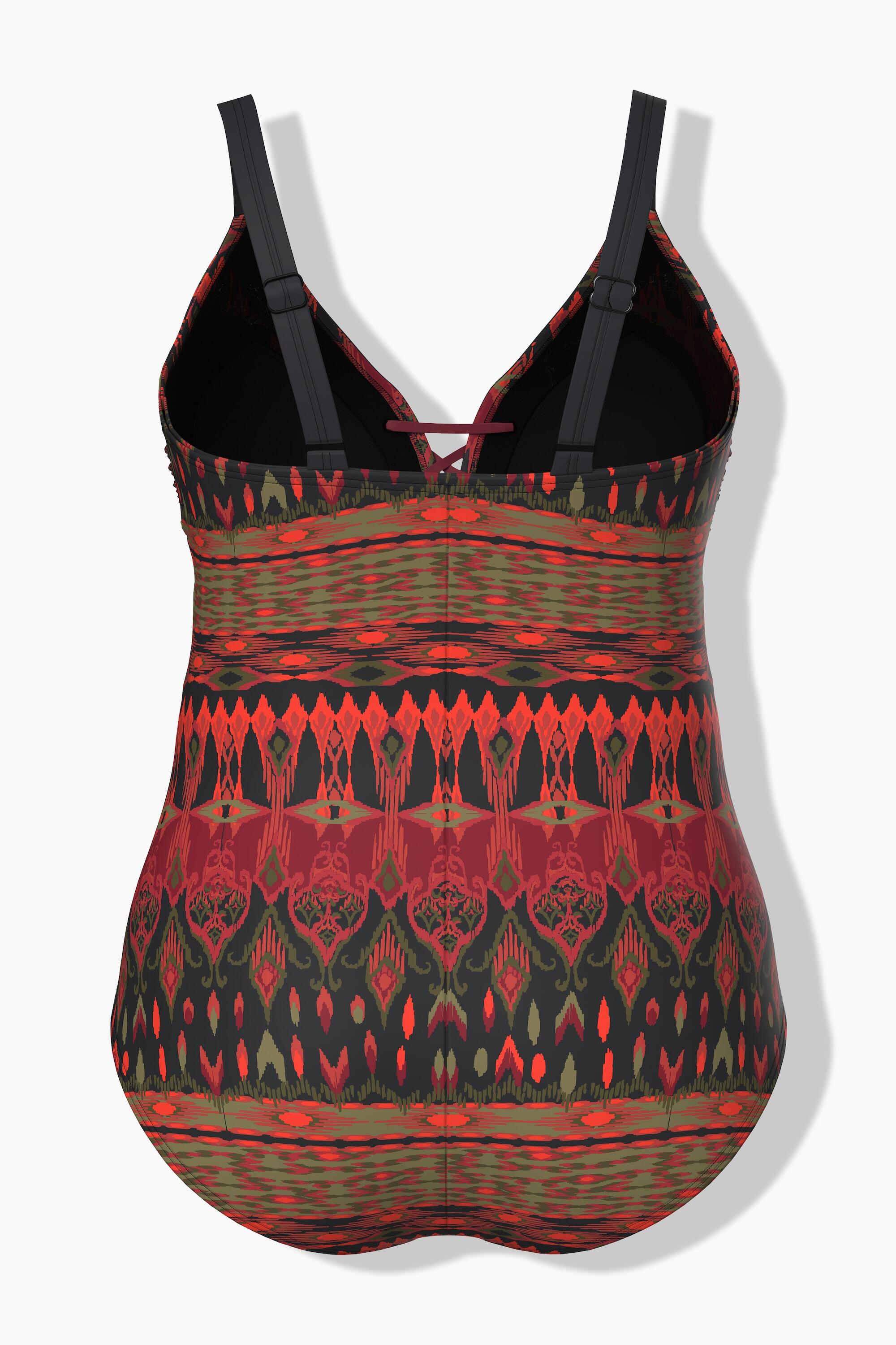 Femme Maillot de bain avec bonnets souples laçage matière recyclée 7/7