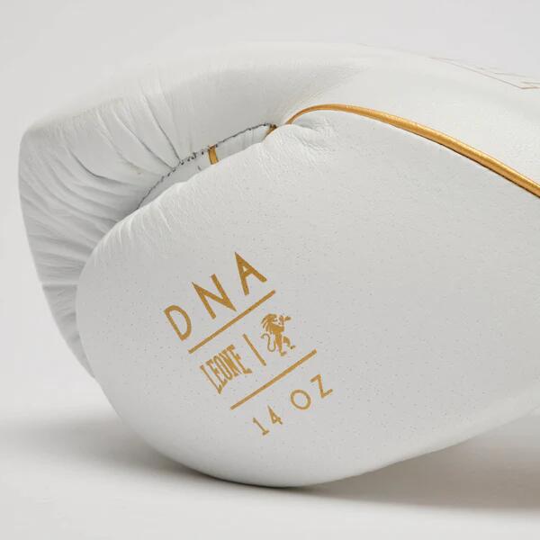 Mănuși de Box LEONE DNA Premium Albe