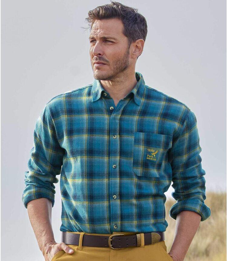 Chemise Flanelle à Carreaux 2/7