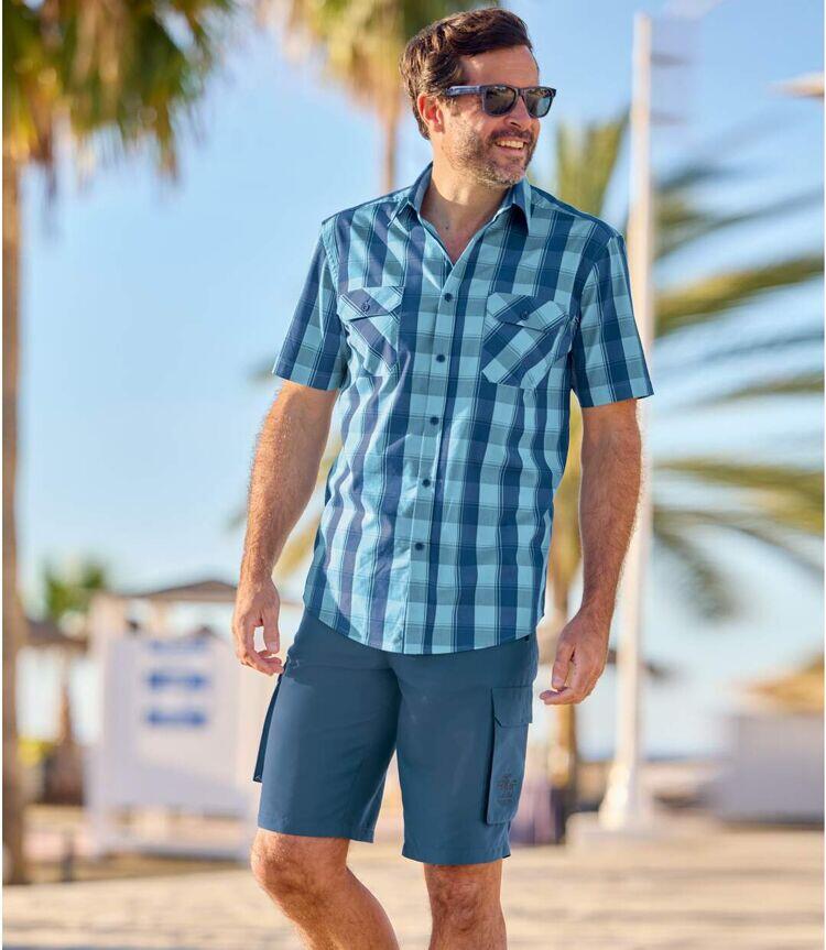 Bermuda Détente Microfibre Multipoches  3/4