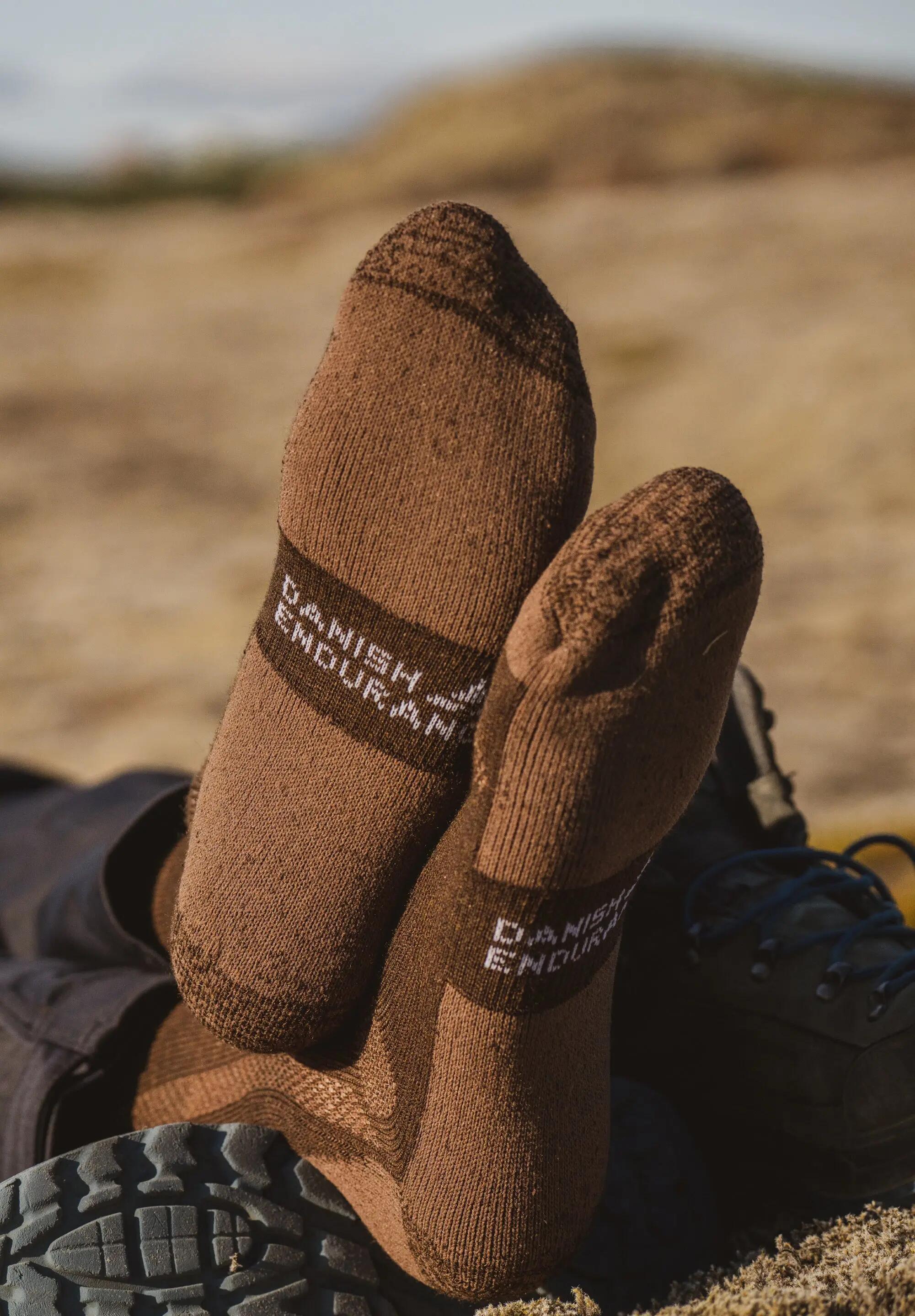 Calze da trekking 3 paia Lana Merino Outdoor Anti-Vesciche Unisex 4/5
