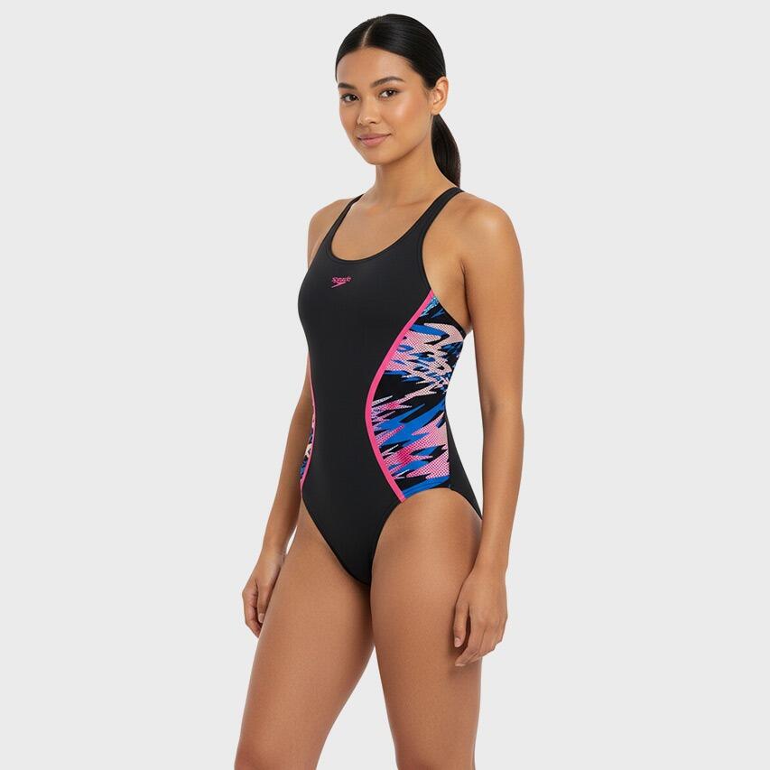 Maillot 1 pièce femme Speedo Hyperboom Splc Msclbk 2/7