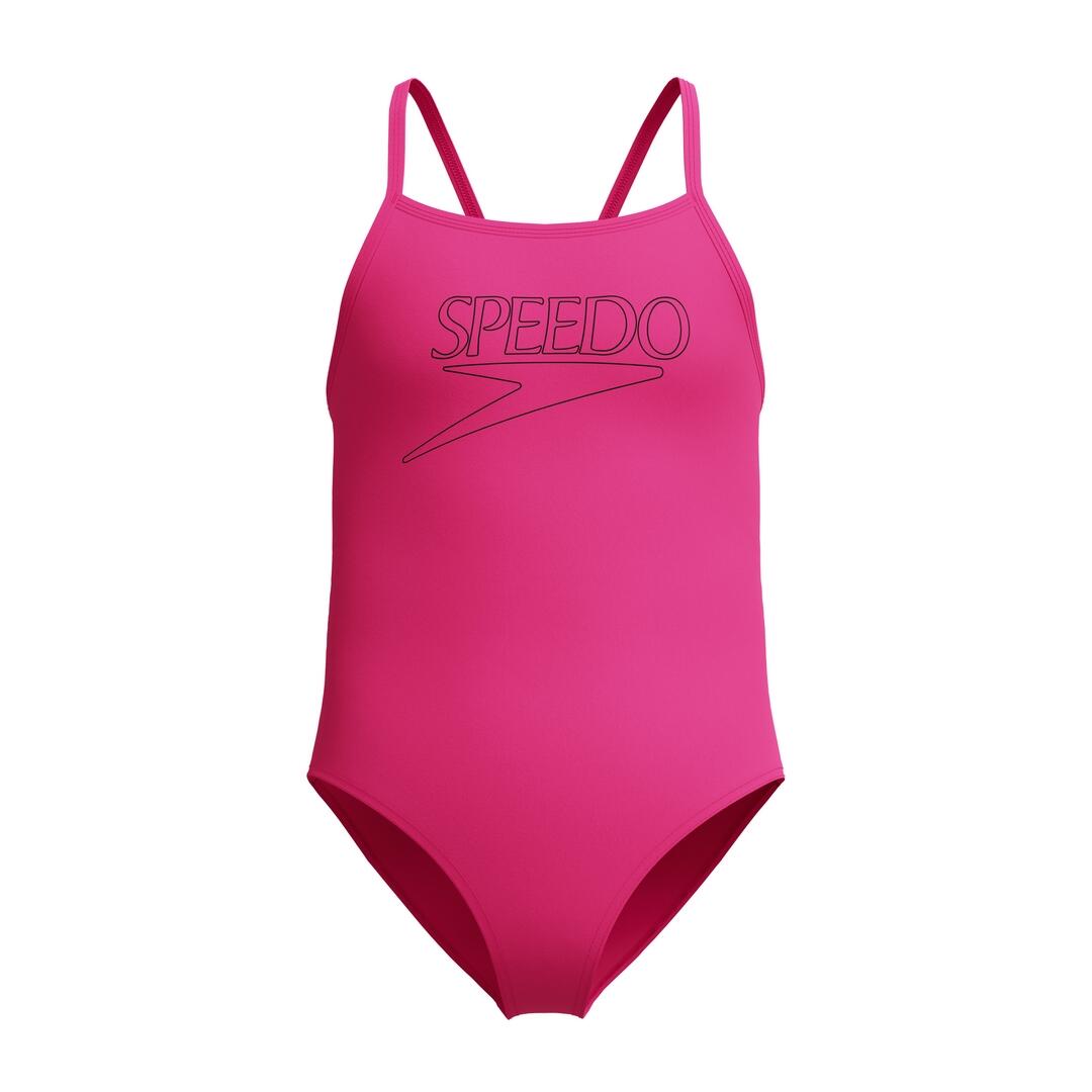 Strój kąpielowy damski Speedo End+ Logo Thin Strap 2/7