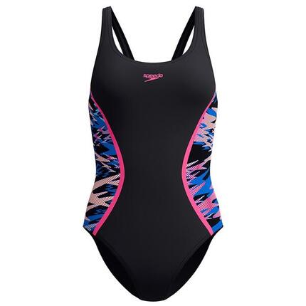 Damen Badeanzug Speedo Hyperboom Splc Msclbk