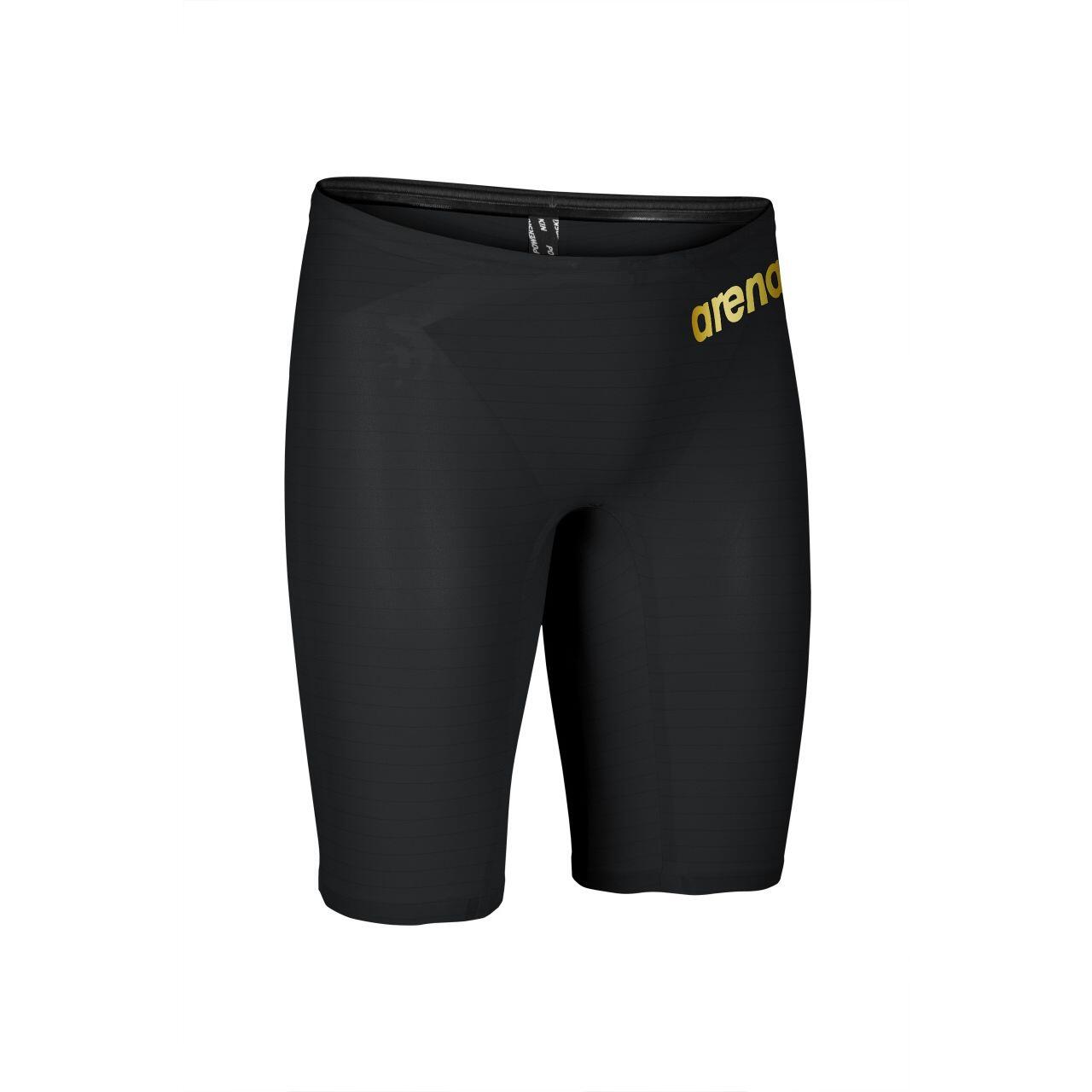Arena Powerskin Carbon Air 2 Jammer - Black and Gold 3/5