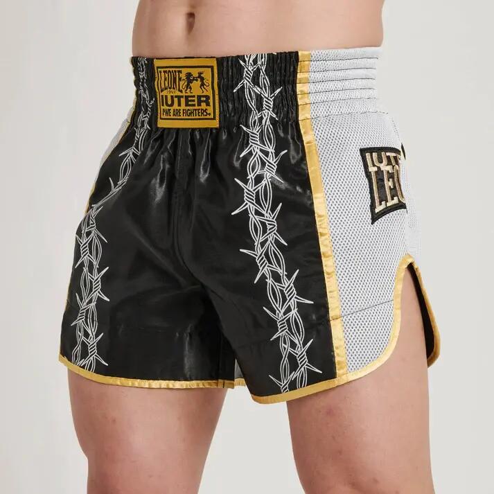 Short LEONE Kick Thai Barbed Wire 3/8