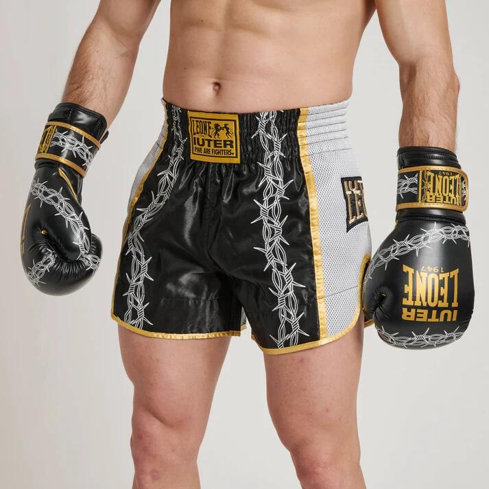 Short LEONE Kick Thai Barbed Wire