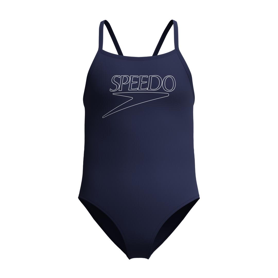 Strój kąpielowy Speedo End+ Logo Thinstrap junior 2/7