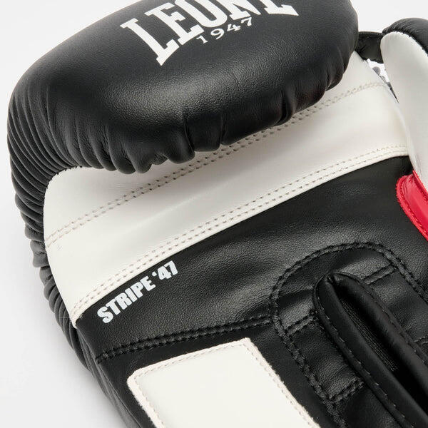 Manusi de Box LEONE Stripe 47 Negre