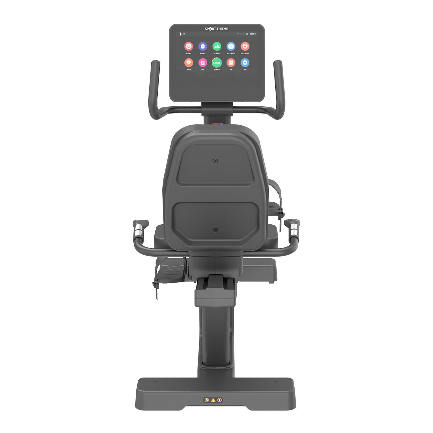Liegeergometer R850 TFT-Display Fitnesstraining Unisex 2/6