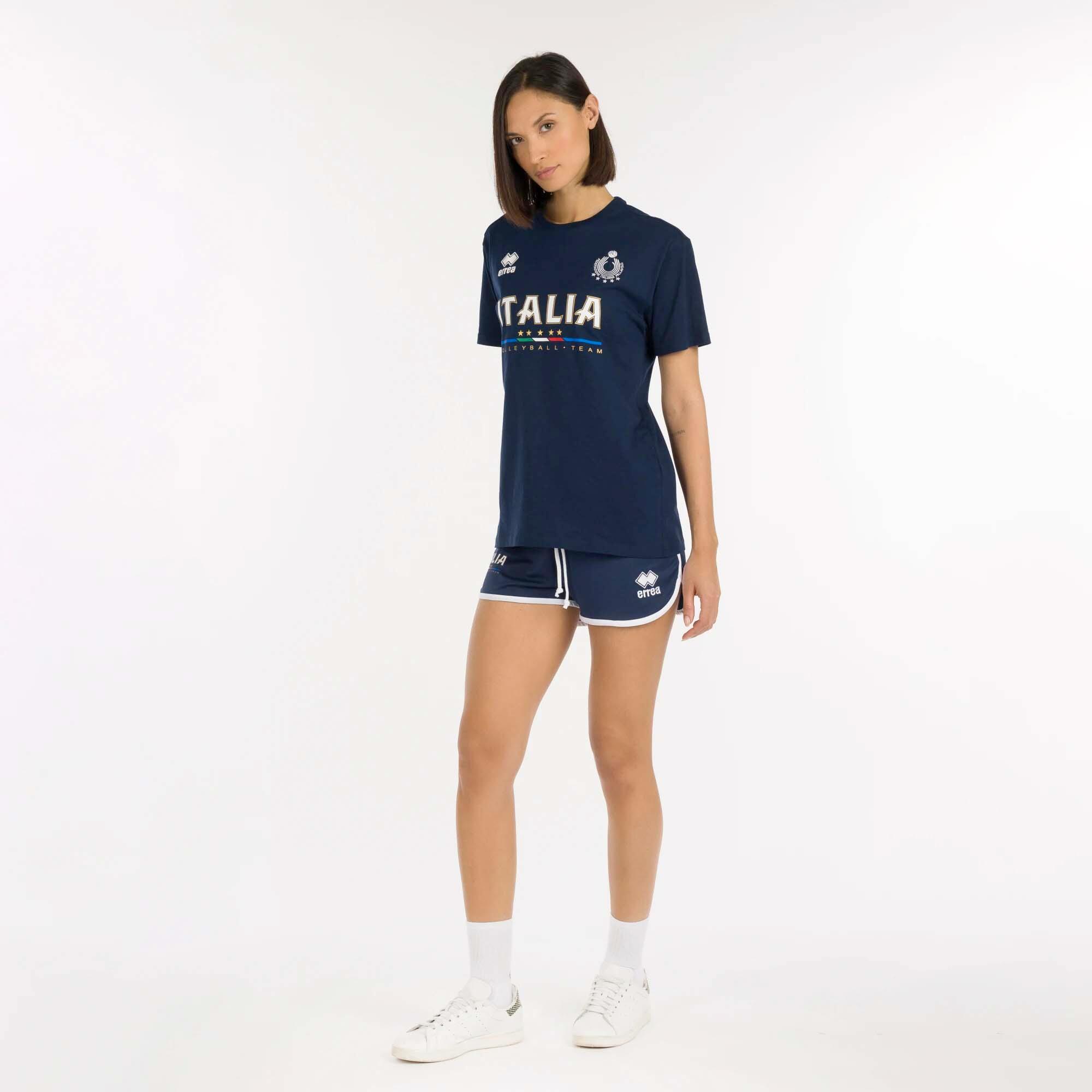 Calções Curtos Errea Naz. Italia Volley Calção Emma Merchand. Jr Criança 5/5