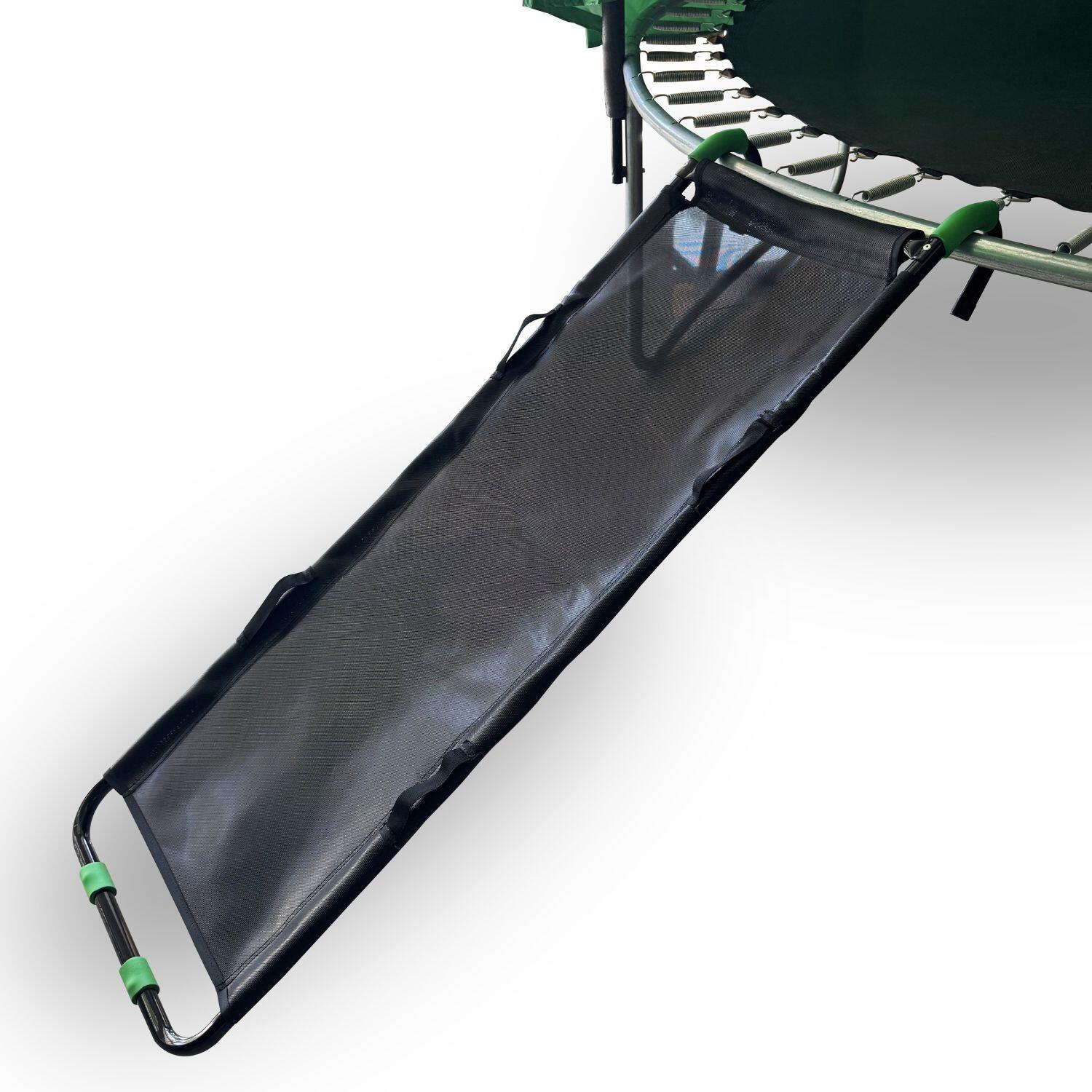 Echelle toboggan pour trampoline - Noir 2/4