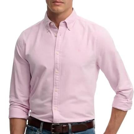 Camisa Superdry Preppy Rosa para Hombre