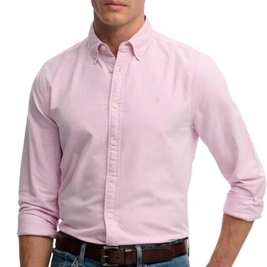 Camisa Superdry Preppy Rosa para Hombre