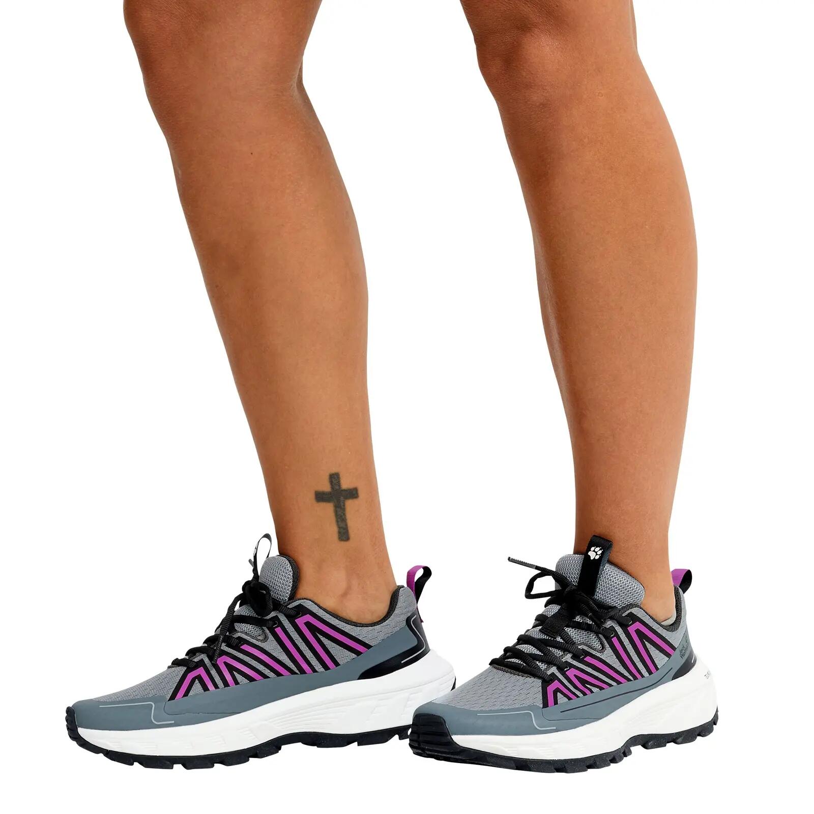 Wanderschuhe atmungsaktiv Damen - Wild Hike Low W 6/7