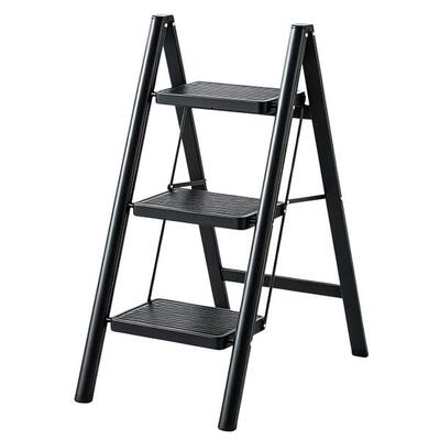 Senz sports trampoline ladder vlt altura 244 cm - opvouwbaar - 2 treden