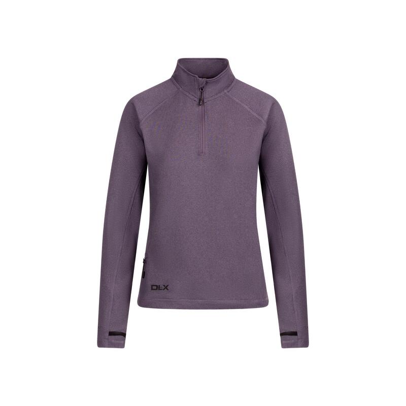 Dlx Theresa - Top damă 1/2 zip Wisteria Marl