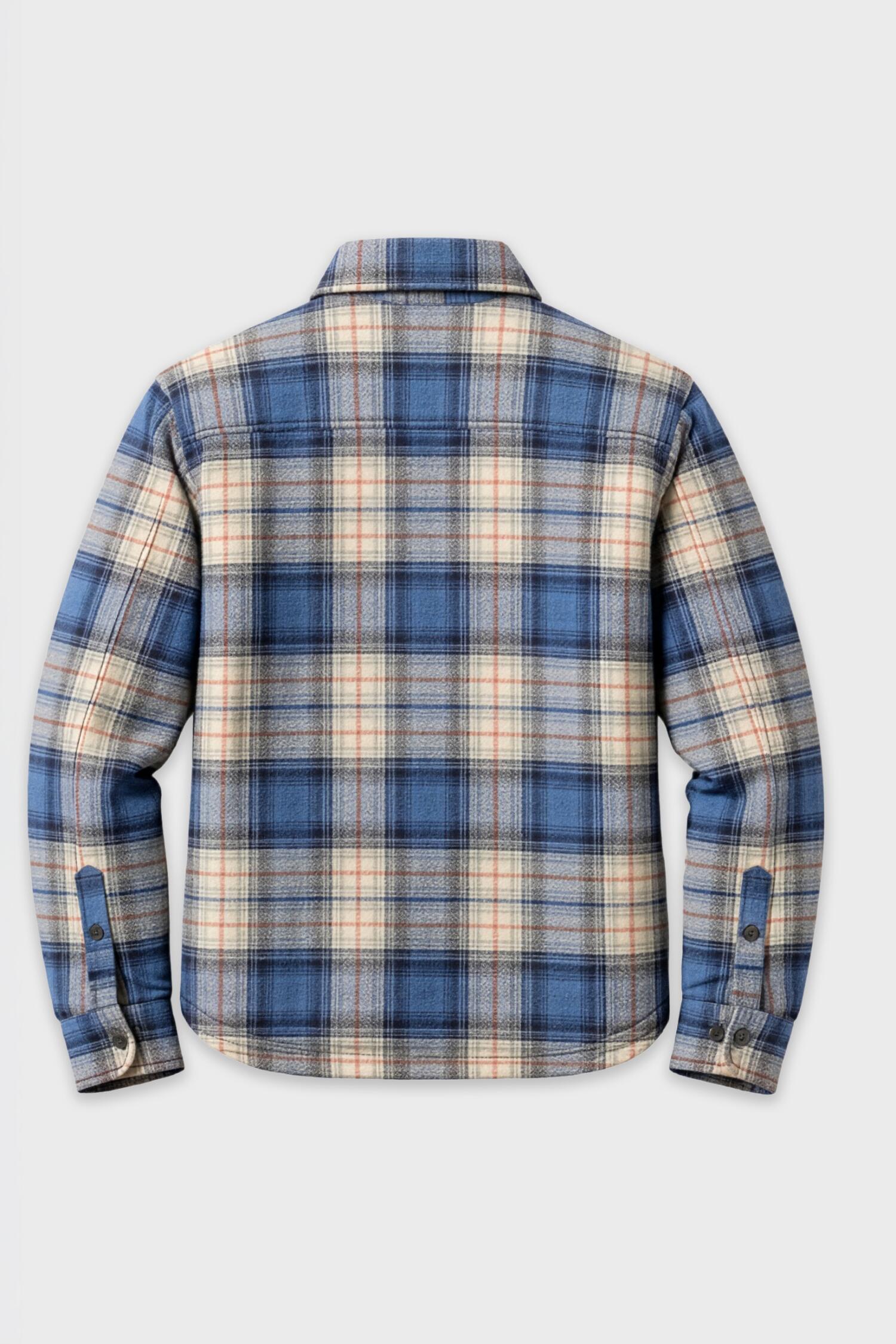 Chemise homme bleu 3/3