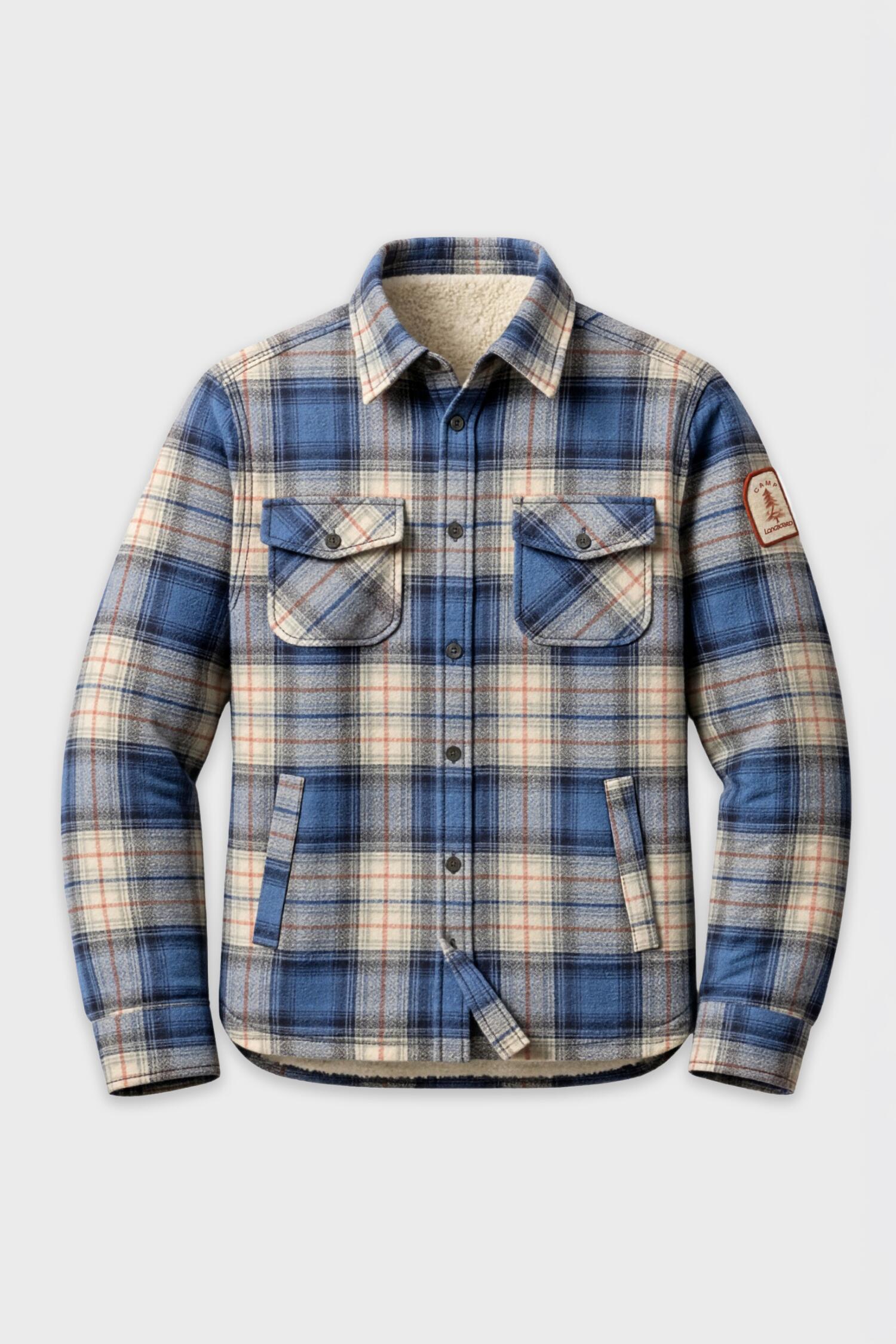 Chemise homme bleu 2/3