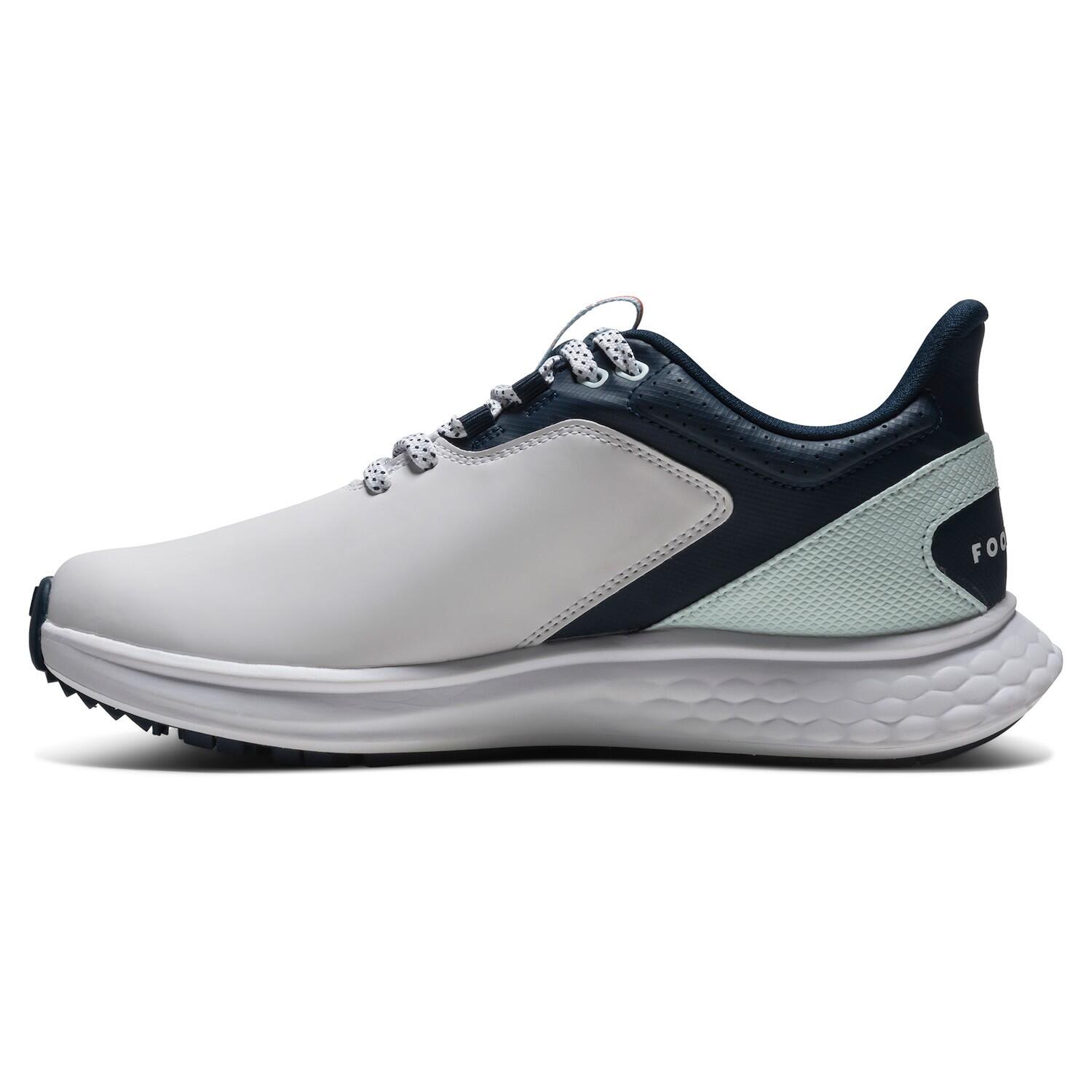 Zapatos Golf Footjoy Pulse Mujer Blanco Y Azul Marino 2/7