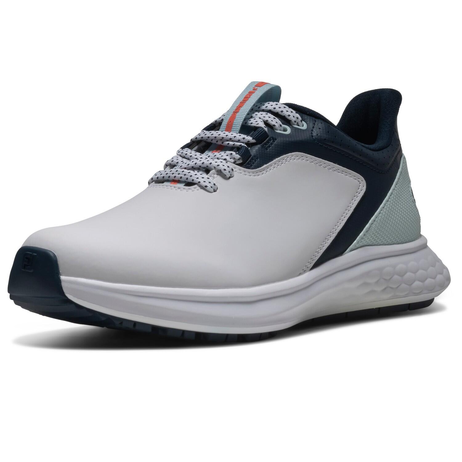 Zapatos Golf Footjoy Pulse Mujer Blanco Y Azul Marino 7/7