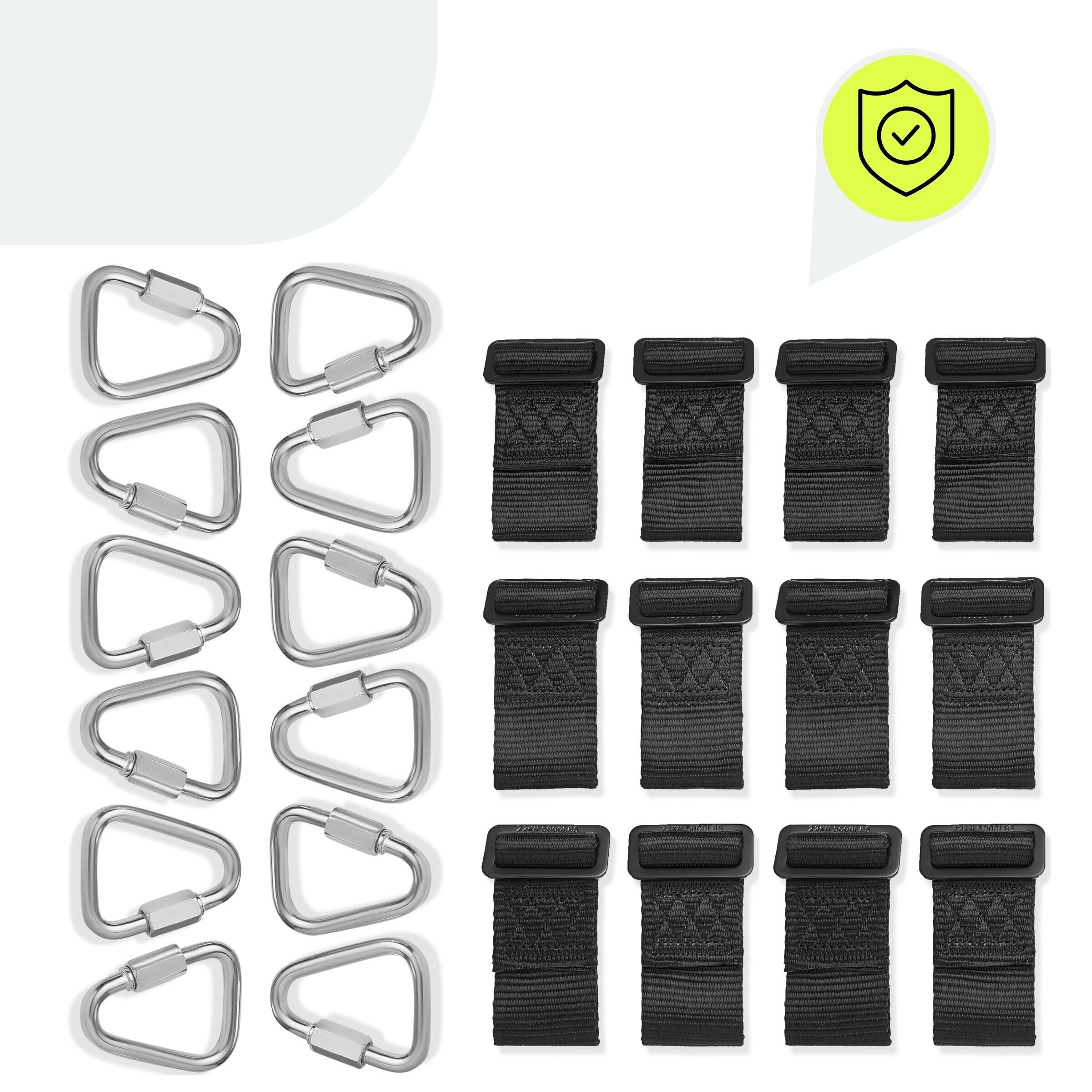 Ninja Hindernislauf Kinder Slackline Set 9 Hindernisse Max Last 113kg 2/7