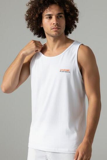 Débardeur homme blanc