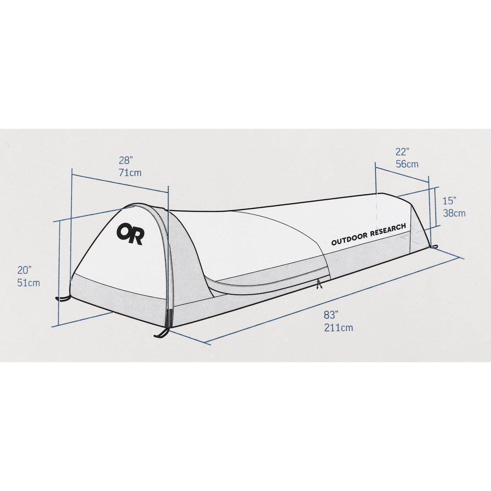 Biwaksack Alpine XT Bivy pewter 2/6