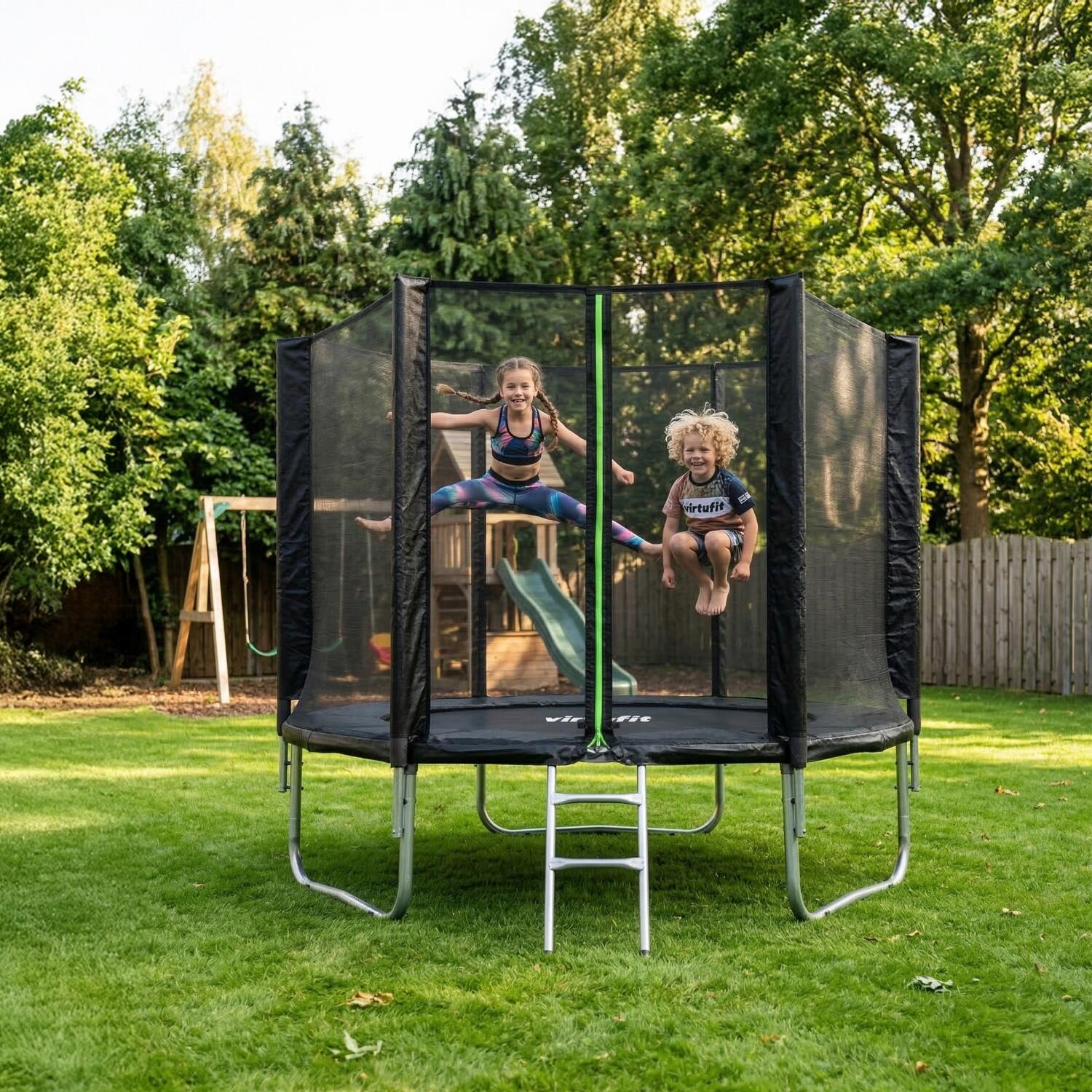 Trampoline avec Filet de Sécurité - Rond - 251 cm 2/7