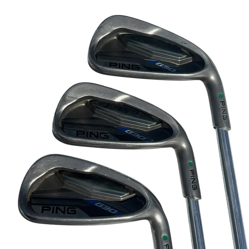 PING G30 Iron Set / 6-PW+GW+SW+LW / Flex A-flex / Steel