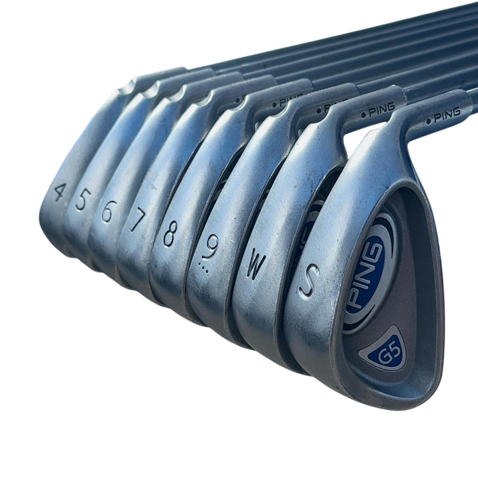 PING G5 Série de fers / 4-PW+SW / Flex Regular / Graphite 3/7