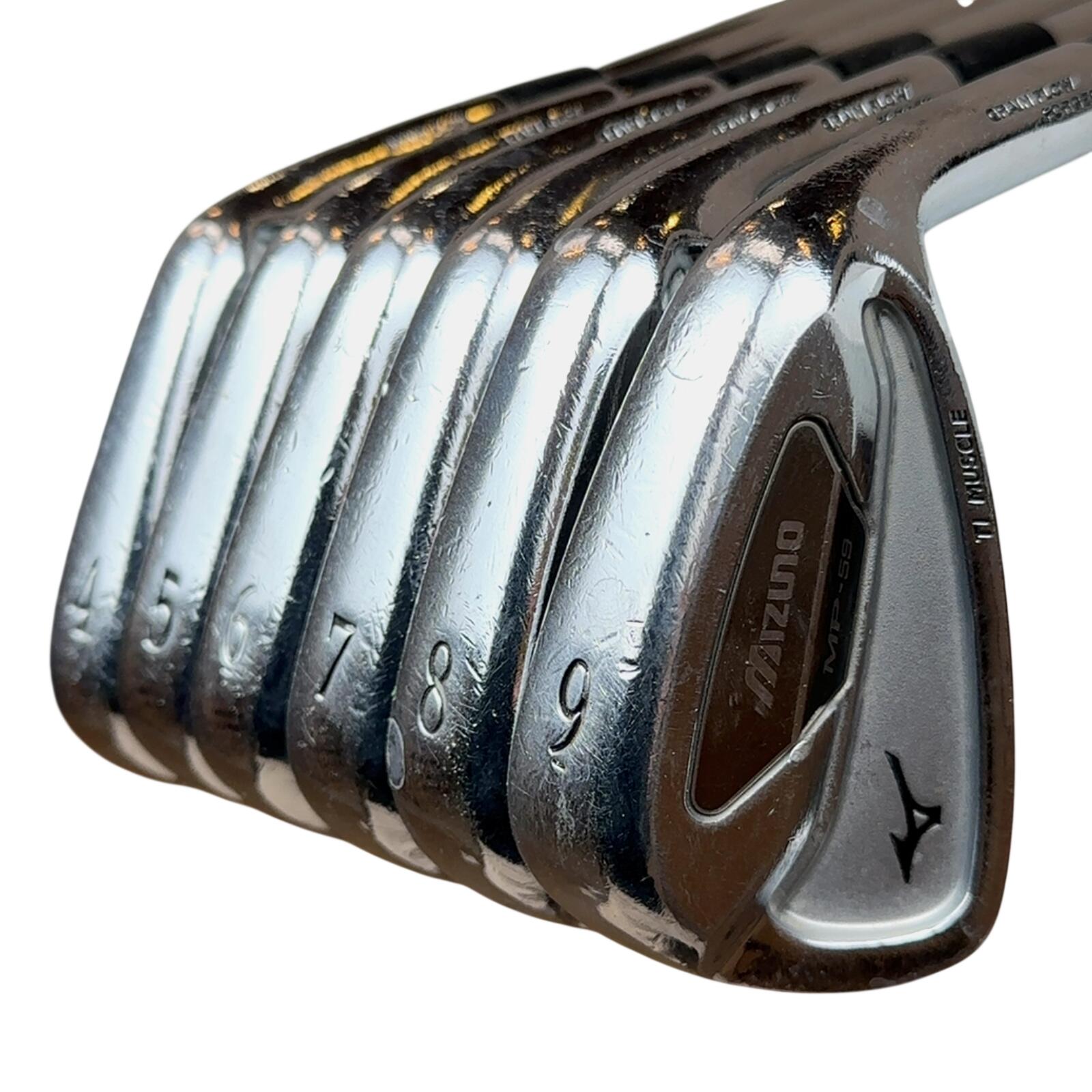 Mizuno MP-59 Série de fers / 4-9i / Flex Stiff / Acier 3/7