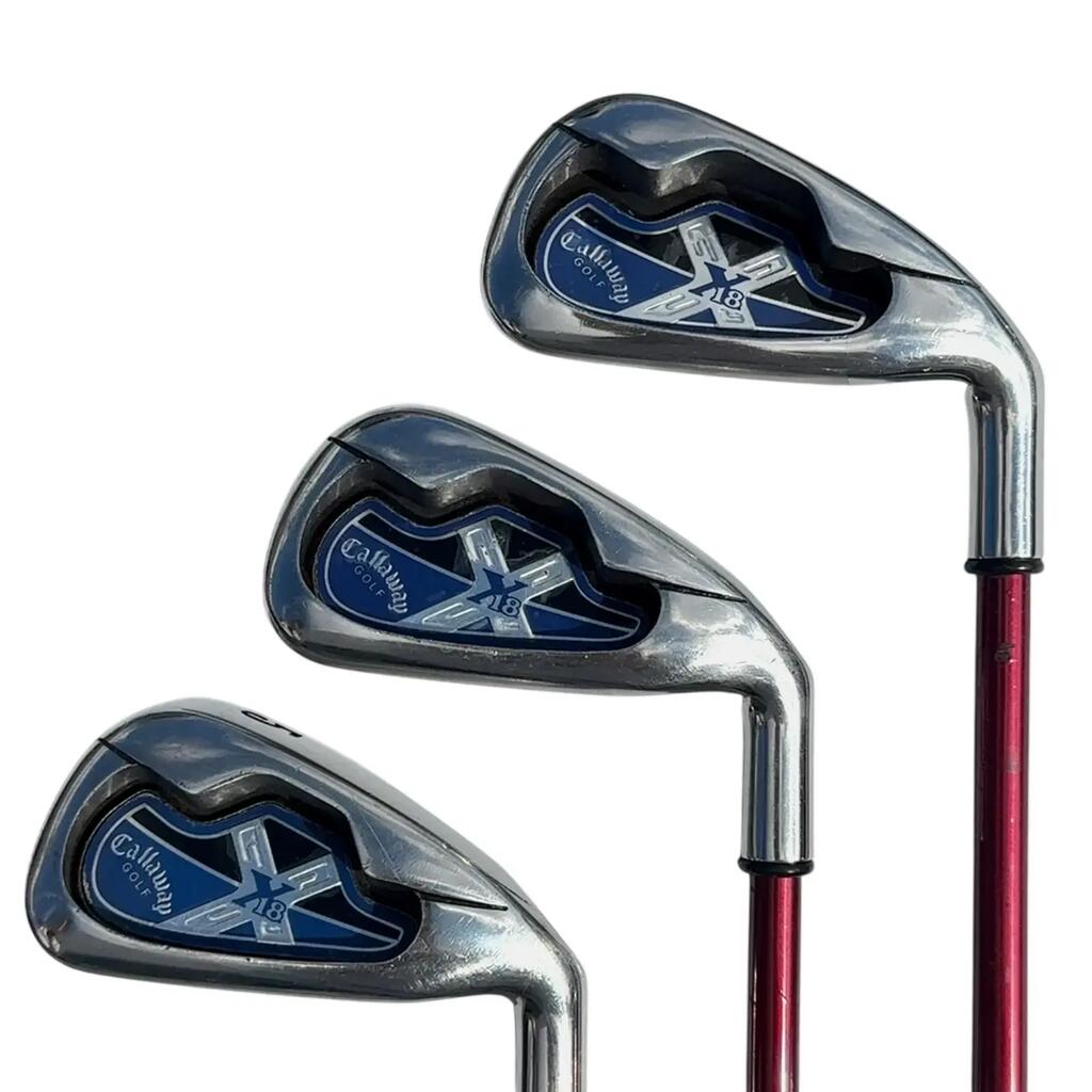 Callaway X-18 Iron Set / 3-PW+SW / Flex Ladies / Graphite
