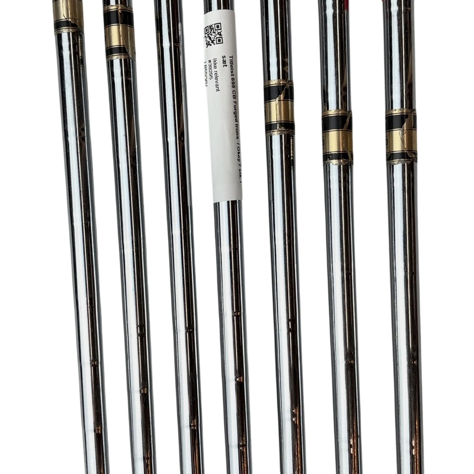 Titleist 695CB Série de fers / 4-PW / Flex Stiff / Acier 4/7