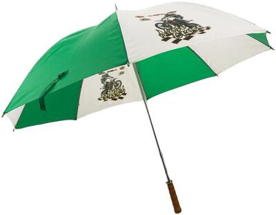 Ombrello da golf Impliva Verde-Bianco Moto2 grande diametro 125 cm